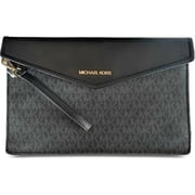 Michael Kors Maisie Large Pebbled Leather 3-In-1 Tote Bag Black Mk Signature