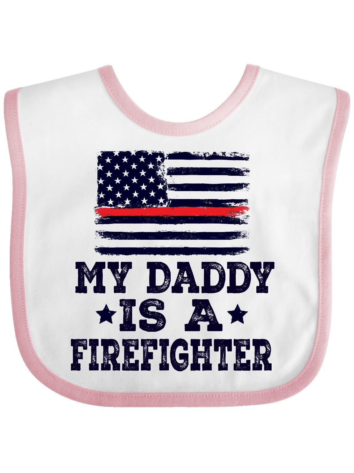 Firefighter Baby Boy Bib Gift Set My dad can HOSE your dad Fireman Fire Truck Daddy Ready to Ship