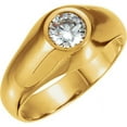 thumbnail image 1 of 1.50CT Mens Diamond Solitaire Ring 14K Yellow Gold, 1 of 2
