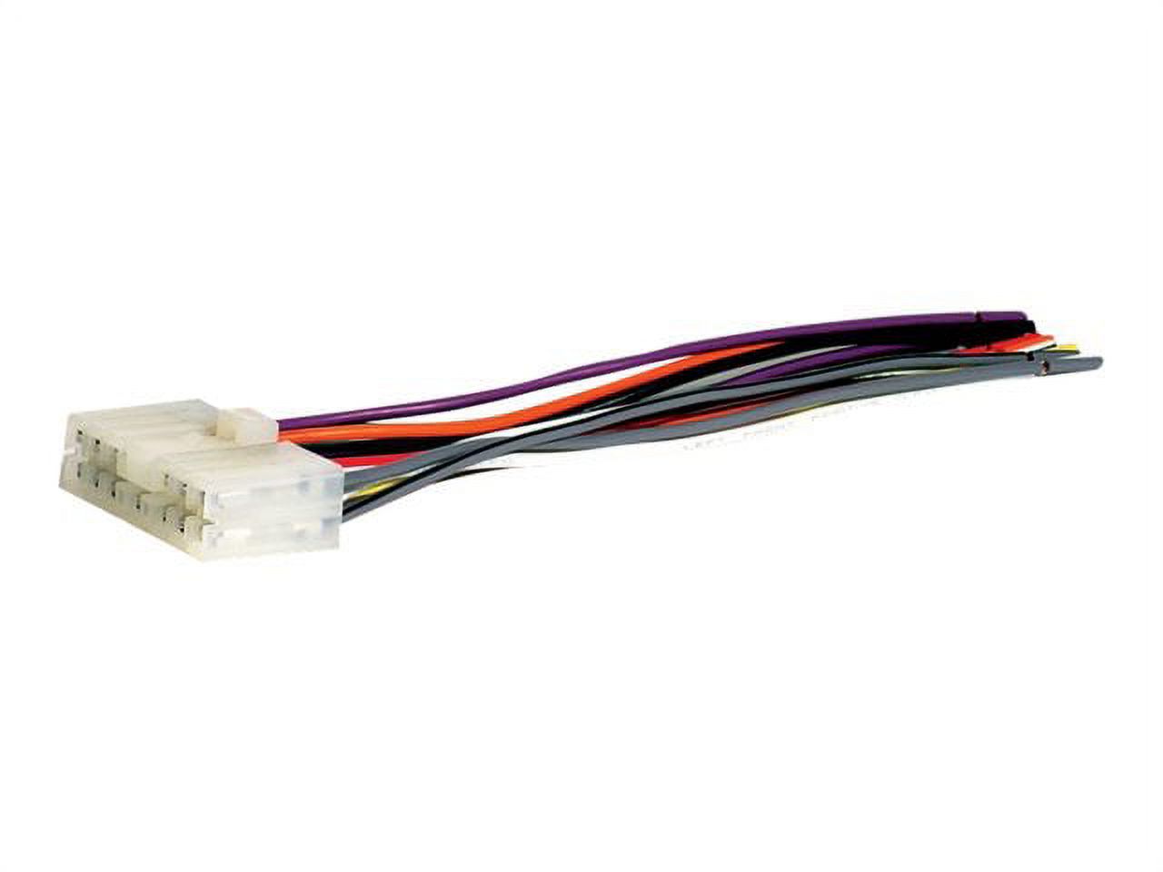 SCOSCHE IM01RB- 1974-1999 Universal Import Speaker Wire Harness / Connector for Car Radio / Stereo Installation - image 4 of 5