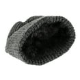 thumbnail image 6 of TOPTIE Winter Fleece Lined Beanie Thermal Knitted Hat Skull Cap for Men & Women-LIGHTGREY, 6 of 8