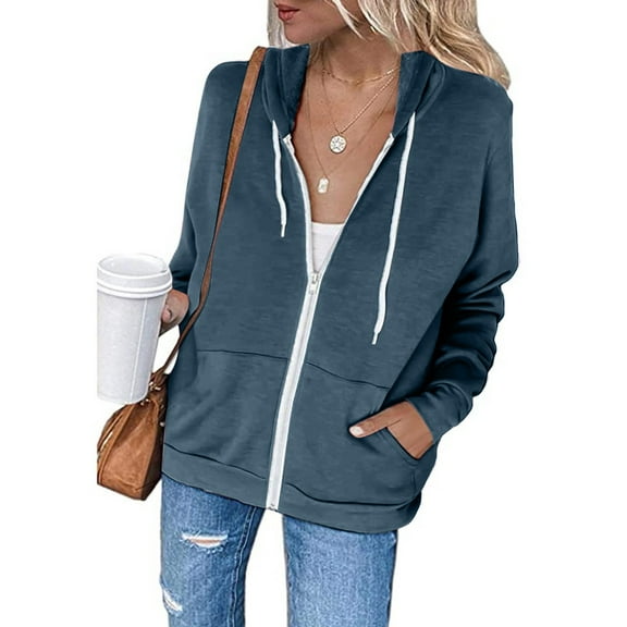 Under10 EGNMCR Womens Sherpas Lined Fleece Jacket Full Zip Up Hooded Oversized Sweatshirt Long Sleeve Flannel Shirt Jacket with Side Pockets Fall Winter