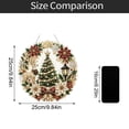 thumbnail image 4 of Christmas Diamond Art Ornament Kit for Adults Pearl Bead Craft, 2D Acrylic DIY Pearl Art Hanging Ornament, Christmas Tree & Door Festive Hanging Decor (Golden Bell), 4 of 5
