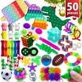 thumbnail image 1 of APPIE 50 Pcs Fidget Toy Pack, Poppers Fidget Toy Set Box, Figitsss Pack Bubble Popping Sensory Toys, Pop Bulk Fidgets kit Packages - Stress Relief Balls Sensory Toys for Autistic ADHD Kids, GIRLS and, 1 of 6