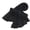 Black, variant on Sparkling Rhinestones Embroidered Headscarf Women's Lightweight Mercerized Cotton Shawl