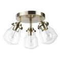 thumbnail image 1 of Globe Electric Gerard 3-Light Antique Brass Track, 1 of 5