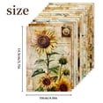 thumbnail image 4 of Romantic Sunflower Theme Scrapbook Paper - 12 Sheets Vintage Floral Background for DIY Crafts and Journals, 4 of 9