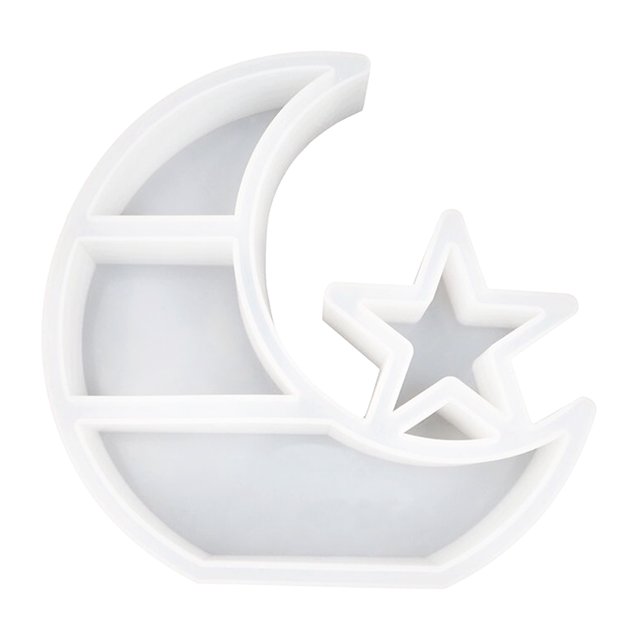 DIY cristal silicona almacenamiento bandeja resina colgante joyería artesanía herramienta de Sunnimix moldes de silicona para manualidades