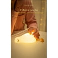 thumbnail image 4 of WEIKE Cute duck night light, rechargeable night light, bedside light with touch sensor (3-speed dimming), 4 of 10