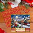 thumbnail image 1 of Rompecabezas de 1008 piezas Macarena Calendario de Adviento 2023 para Niños Trenes de Papá Noel rompecabezas de vacaciones, 1 of 8