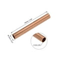 thumbnail image 2 of Uxcell 13mm OD 1mm Wall Thickness 100mm Length Copper Round Tube, 2 of 5