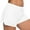 White, variant on Women's Swim Shorts High Waisted Bathing Suit Bottoms Swimsuit Boy Shorts Swimwear Bikini Board Shorts Black,L