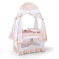 thumbnail image 1 of Pemberly Row Portable Baby Crib Cradle Bassinet Changing Pad Mosquito Net, 1 of 9