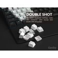 thumbnail image 4 of Set de keycaps Geeky perfil OEM con acabado engomado doble inyección, 23 teclas, 4 of 8