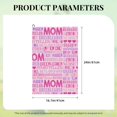 thumbnail image 4 of Lsque Best Mom ever Premium Golf Towel - Ultra Absorbent and Quick Drying Microfiber Towel with Carabiner - Gift for Men -24" X 16", 4 of 8
