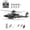 Dark Grey-4 Battery, variant on C170 Remote Control Helicopter for Adults 1/48 Scale AH-64D 6CH Brushless Military Aircraft with TOF Altitude Hold & One-Key Inverted Flight Hobby Toy Birthday Gift