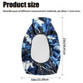 thumbnail image 7 of Uorisanigo Universal ATV Seat Covers Blue Marble Print Four Wheeler Seat Cover Waterproof Protection Accessories Compatible with Most ATV for Sportsman, Rancher, Foreman, Scrambler, 7 of 7