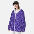 thumbnail image 3 of Lsque New Year Snowflakes UPF 50+ Lightweight Sun Protection Men's Women's Long Sleeve Shirt, Hoodie Performance -Medium, 3 of 9