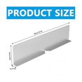 thumbnail image 4 of 6 Pcs Gutter Valley Splash Guards,Rain Gutter Valley Roofing Gutter Guards, Diverter Roof Rain Dive, 4 of 5