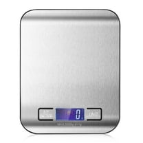Garnen Food Scale Digital Kitchen Scale, 1g-5kg Food Scales for Kitchen in Grams Ounces, Gram Scale Stainless Steel for Food Baking Cooking Meal Prep