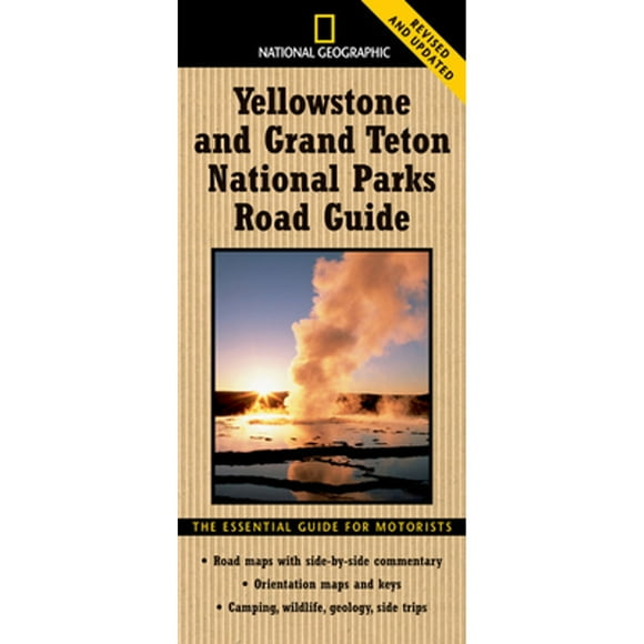 Pre-Owned National Geographic Yellowstone and Grand Teton National Parks Road Guide: The Essential (Paperback 9781426205972) by Jeremy Schmidt