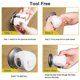 thumbnail image 5 of Door Knob Child Proof Cover, Child Safety Locks for Doors, Kid-Proof 4 Pack/White (Also Safe for Toddlers and People Suffering from Dementia), 5 of 5