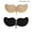 2 Pack: Black + Skin, variant on Women's Push Up Invisible Bras Breathable Self-Adhesive Backless Bras Drawstring Chest Stickers (Cup D, Skin)