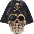 thumbnail image 1 of Black Hat with Pirate Skull for Halloween, Bar, Table Decoration, 1 of 5