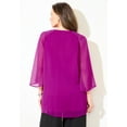 thumbnail image 2 of Catherines Women's Plus Size Petite Dazzling Blouse, 2 of 5
