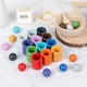 thumbnail image 5 of tazas, juguete Montessori, juguetes sensoriales preescolares, clasificación y para niños de 3, 4 y 5 ,, 5 of 9