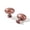 Antique Copper, variant on 10 Pack 1-3/8 inch(35mm) Antique Brass Cabinet Knobs Dresser Knobs Oval Drawer Knobs Kitchen Cabinet Hardware Egg Knobs for Dresser Drawers