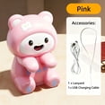 thumbnail image 4 of Voglyf Cooling Clip‑On Mini Fan for Cup & Bowl, Cute Animal Fans Coffee Chiller, Portable Small Clip‑on Cooling Fan for Coffee Mugs Bowls, Desktop Household Daily Use Drink (Pink Frog), 4 of 5