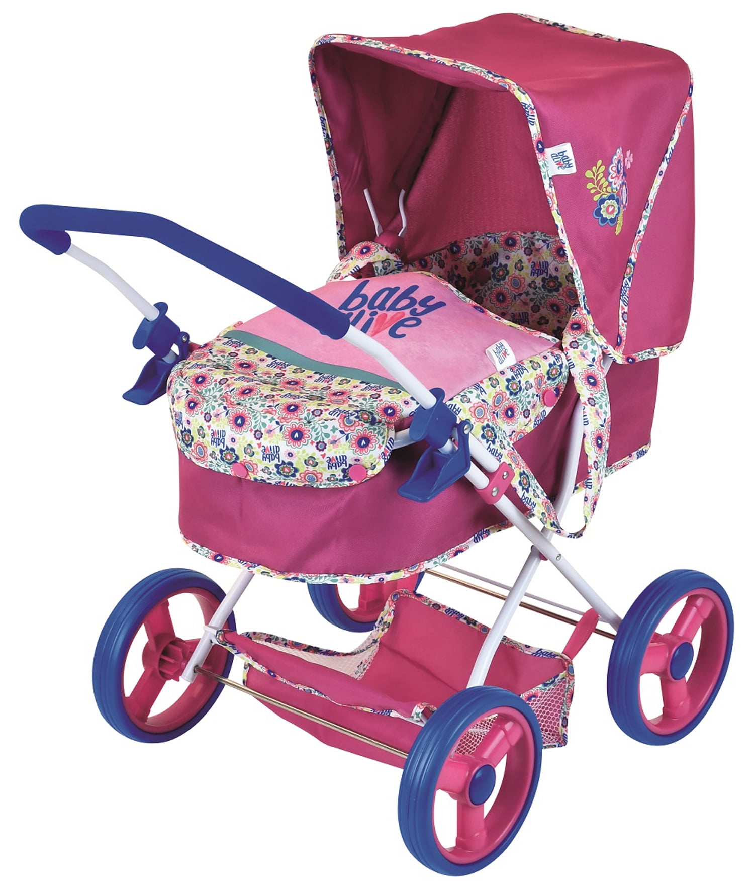 baby doll stroller and crib set