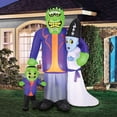 thumbnail image 5 of Occasions Monstre Gonflable Pré-Éclairé de 7 Pieds Décoration de Jardin d'Halloween, 5 of 5