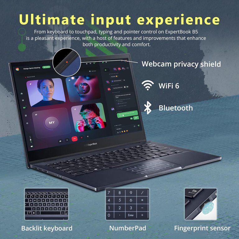 ASUS ExpertBookB5 13.3型Core i5 16GB512GB ExpertBook B5 (B5404) | AI PC for Work | ASUS USA