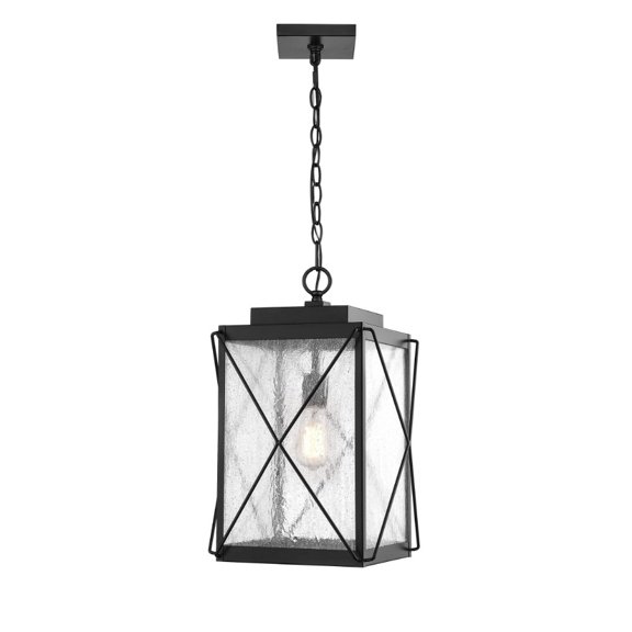2615-PBK Millennium Lighting Robinson - 1 Light Outdoor Hanging Lantern-18.5 Inches Tall and 11 Inches Wide-Powder Coat Black Finish
