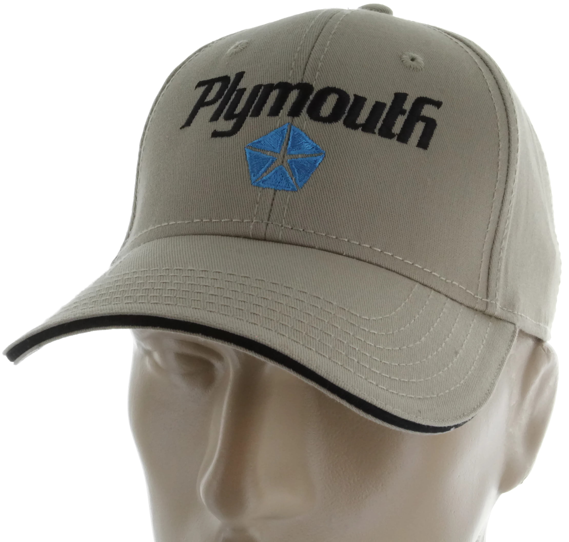 Plymouth Tan Baseball Cap Trucker Hat Snapback Prowler Roadrunner