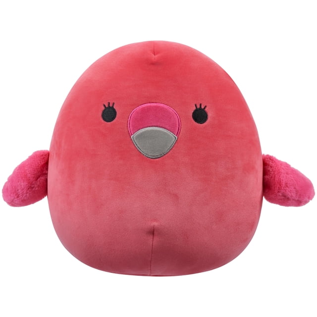 Galleta original de peluche Squishmallows, diseño de flamenco rosa, 30 cm