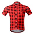 thumbnail image 2 of Camiseta De Manga Corta Profesional De Ciclismo De Manga Corta Camisa De Manga Corta De Secado Rápido Para Ciclismo De Montaña Ciclismo De Senderismo M rojo Macarena Ciclismo de manga corta, 2 of 8