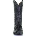 thumbnail image 4 of Corral Western Boots Mens Alligator Inlay Embroidery Black A4116, 4 of 5