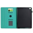 thumbnail image 5 of Case for iPad 5th/6th/9.7 2017/2018, Carbon Fiber Pattern Premium PU Leather Wallet Stand Protective Auto Sleep Wake Cover with Pen Slot for iPad 5th/6th/9.7 2017/2018, Light Green, 5 of 6