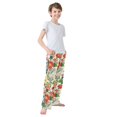 thumbnail image 4 of FORMRS Kids Pajama Pants with Pockets Size 9-10Y Boys Lounge Sleep Bottoms, Colorful Flowers Pattern, 4 of 8