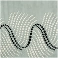 thumbnail image 5 of SAFAVIEH Soho Hudson Geometric Dotted Wool Area Rug, Grey/Ivory, 5' x 8', 5 of 9