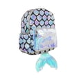 thumbnail image 2 of Mochila Escuadrón Sirena Importadora La Merced Con Cola Plateada Escamas Lentejuelas, 2 of 6