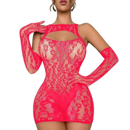 Midwennn Women Dress Camisole Lingerie Nightgowns Chemise Nightwear Sleepwear Womens Corset Lingerie