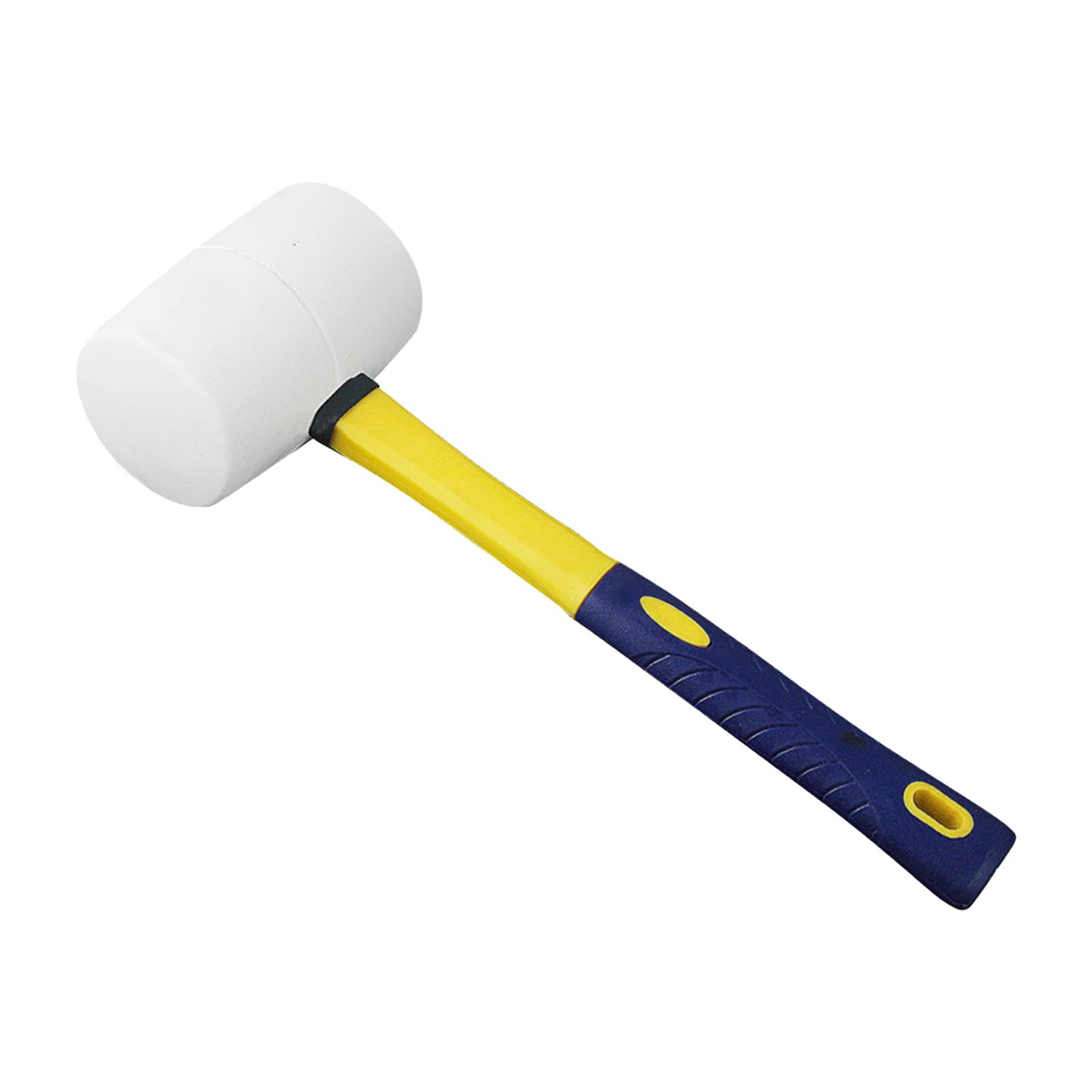 Baoblaze Floor Rubber Hammer Installation Hammer Headset with Grip Handle Soft Hammer for Dia 6.6cm