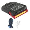 thumbnail image 2 of Lámpara de cabeza LED recargable, resistente al agua, con sensor de movimiento brillante, para acampar, andar en bicicleta, correr y pescar, 2 of 15