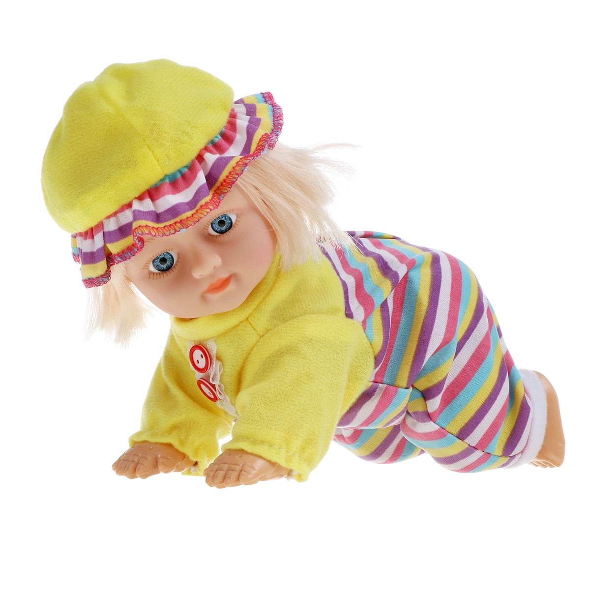 10 inch Crawling Baby Doll Electric Funny Crawling Doll Electric Doll