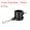 Black, variant on Uxcell Flag Pole Rings Mounting Clips Rotating Fasteners 6 Pack Black 19mm x 27mm