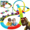 thumbnail image 2 of Anti-gravity Assembled Track Car Led Light-up Race Car Flexible Changeable Magic Race Car Track Set Gift For Kids, 2 of 5